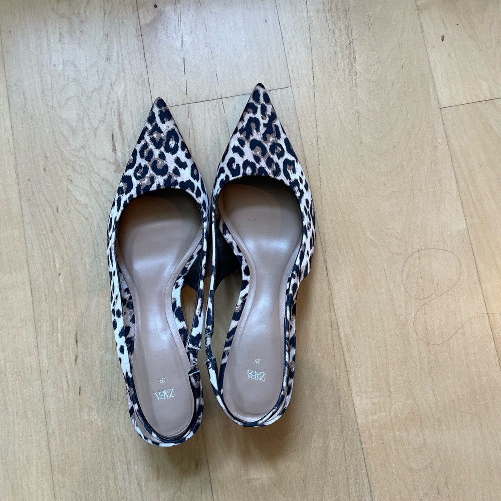 Zara kitten heels 39